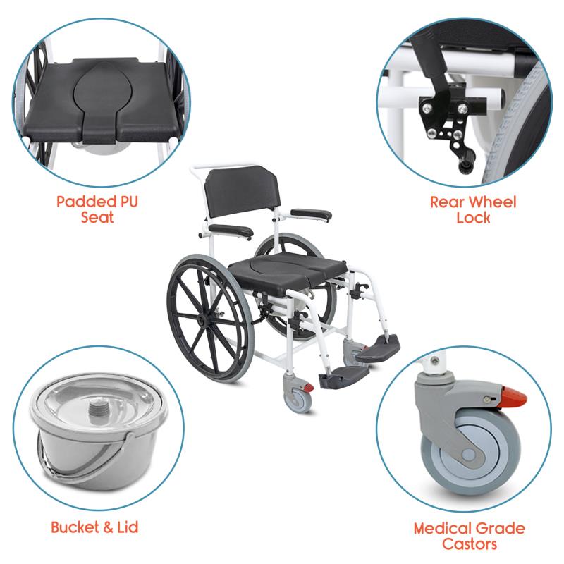 KosmoCare Apex Multipurpose Wheelchair (RMR207)