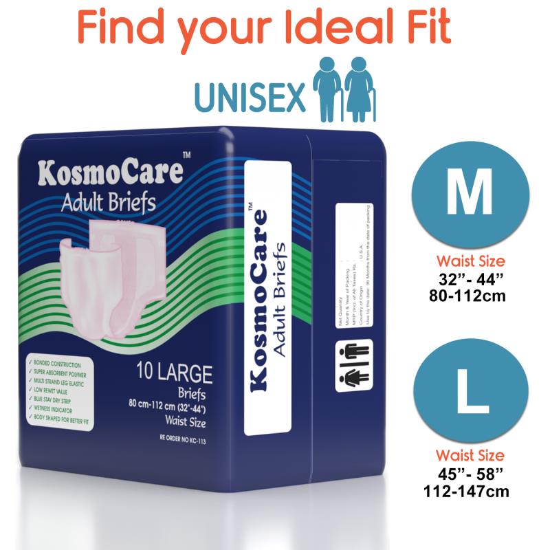 KosmoCare Protective Underwear, Pull-Up Style, Pant Type Diaper for Medium  Incontinence with Quick maximum absorbent speed, Odor Guard, Cloth Feel  Outer Fabric