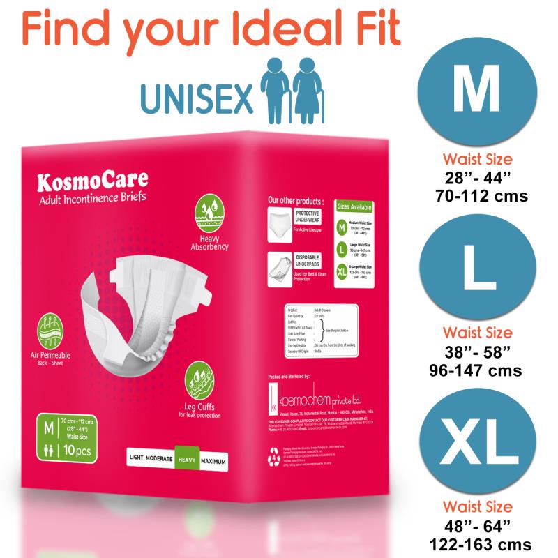 KosmoCare Adult Diapers Online at Best Prices in India – Kosmochem